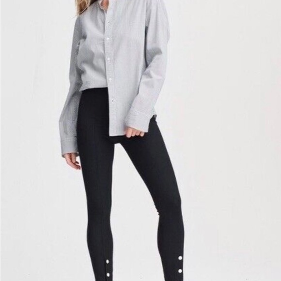 RAG & BONE Simone Snap front in black - Picture 4 of 9